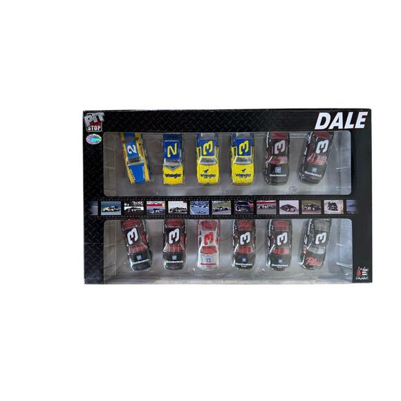 Dale Earnhardt Goodwrench Wrangler Mike Curb Aerocoupe Movie SET 12 Action 1:64